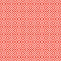 Watercolor geometric rhombus squares seamless pattern. Red stripes on white background