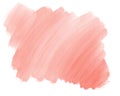 Watercolor gradient Pink red backdrop background for design. hand drawn abstract stain of reddish watercolor paint, stripes and