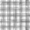 Watercolor grunge shabby chic stripe plaid seamless pattern