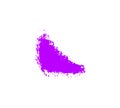 Abstract purple smear ink brush for painting