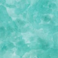 Watercolor hand drawn background ocean blue