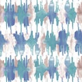 Watercolor ikat pattern.