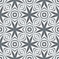 Watercolor ikat repeating tile border