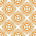 Watercolor ikat repeating tile border