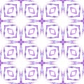 Watercolor ikat repeating tile border. Purple