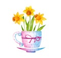 Watercolor Easter Sets Royalty Free Stock Photo