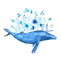 Humpback whale flowers