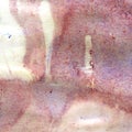 Watercolor illustration. Marble texture. Pink color. Water spot