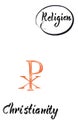 Different religious signs-Christianity