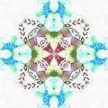 Watercolor Kaleidoscope Sun Room