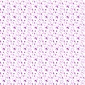 Watercolor Lavender seamless pattern on white background. Hand drawn, botanic design