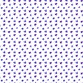 Watercolor Lavender seamless pattern on white background. Hand drawn, botanic design