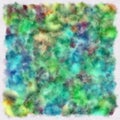 Watercolor lawny dots texture