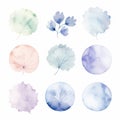 Watercolor Leaves: A Blend Of Realism And Fantasy