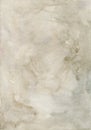 Watercolor light brown background painting. Taupe color overlay. Old parchment backdrop hand painted. Stone color texture Royalty Free Stock Photo