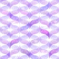 Watercolor light pink background with curved wavy gingham. Geometric seamless pattern Royalty Free Stock Photo