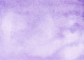 Watercolor light violet gradient background texture. Aquarelle abstract pastel purple ombre backdrop Royalty Free Stock Photo