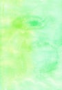 Watercolor light yellow and green background texture. Aquarelle lime gradient backdrop Royalty Free Stock Photo