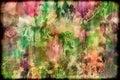 Watercolor multi colored texture effect background