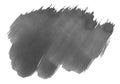 Watercolor neutral dark gray background with clear borders and divorces. Black and white watercolor brush stains.