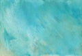 Watercolor neutral turquoise background