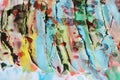 Watercolor and oil painting, muddy background Royalty Free Stock Photo