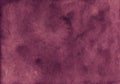 Watercolor old crimson background texture. Deep burgundy aquarelle backdrop.