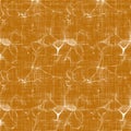 Watercolor orange mottled texture background. Hand drawn irregular abstract seamless pattern. Modern linen textile for