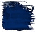 Watercolor Paint Splattered Shape. Grunge Background. Royalty Free Stock Photo