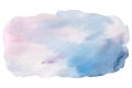 Watercolor paint stroke background illustration, hand drawn wallpaper