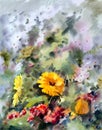 Watercolor painting Royalty Free Stock Photo