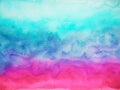 Watercolor painting abstract mountain pattern illustration design