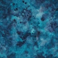 Watercolor painting Dark blue texture. Indigo colored seamless background.