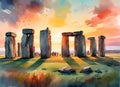 Stonehenge, England Royalty Free Stock Photo