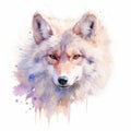 tundra wolf Generative Ai Royalty Free Stock Photo