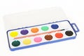 Watercolor paints palette Royalty Free Stock Photo