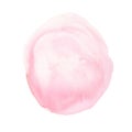 Watercolor pastel handmade texture in pink color. Background for your projects.