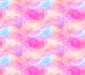 Watercolor Pastel Texture Pattern Pink Blue Abstract Royalty Free Stock Photo