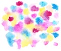 Watercolor pattern