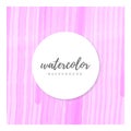 Watercolor pink background lines