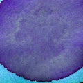 Watercolor purple, blue abstract background paint