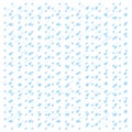 Watercolor rain. Blue drops isolated on white