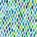 Watercolor seamless abstract hand-drawn pattern, endless modern Royalty Free Stock Photo