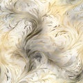 Watercolor seamless background, brocade swirls, muted colors, greys and golds