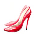 Red shoes Royalty Free Stock Photo