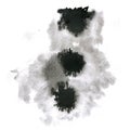Watercolor splash black. watercolor abstract drop isolated blot for your design art