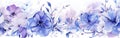 Flowers blossom nature watercolor floral illustration plant background wallpaper painting blooming background spring Royalty Free Stock Photo