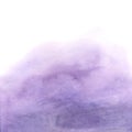 Lilac background, spot for design. Watercolor