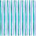 Watercolor stipes, seamless pattern. Royalty Free Stock Photo