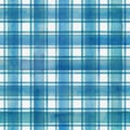Watercolor stripe plaid seamless pattern. Colorful stripes background Royalty Free Stock Photo